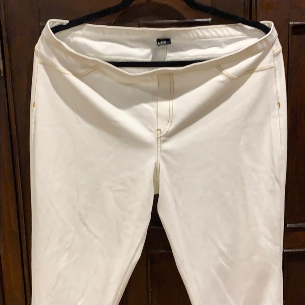 White jeans